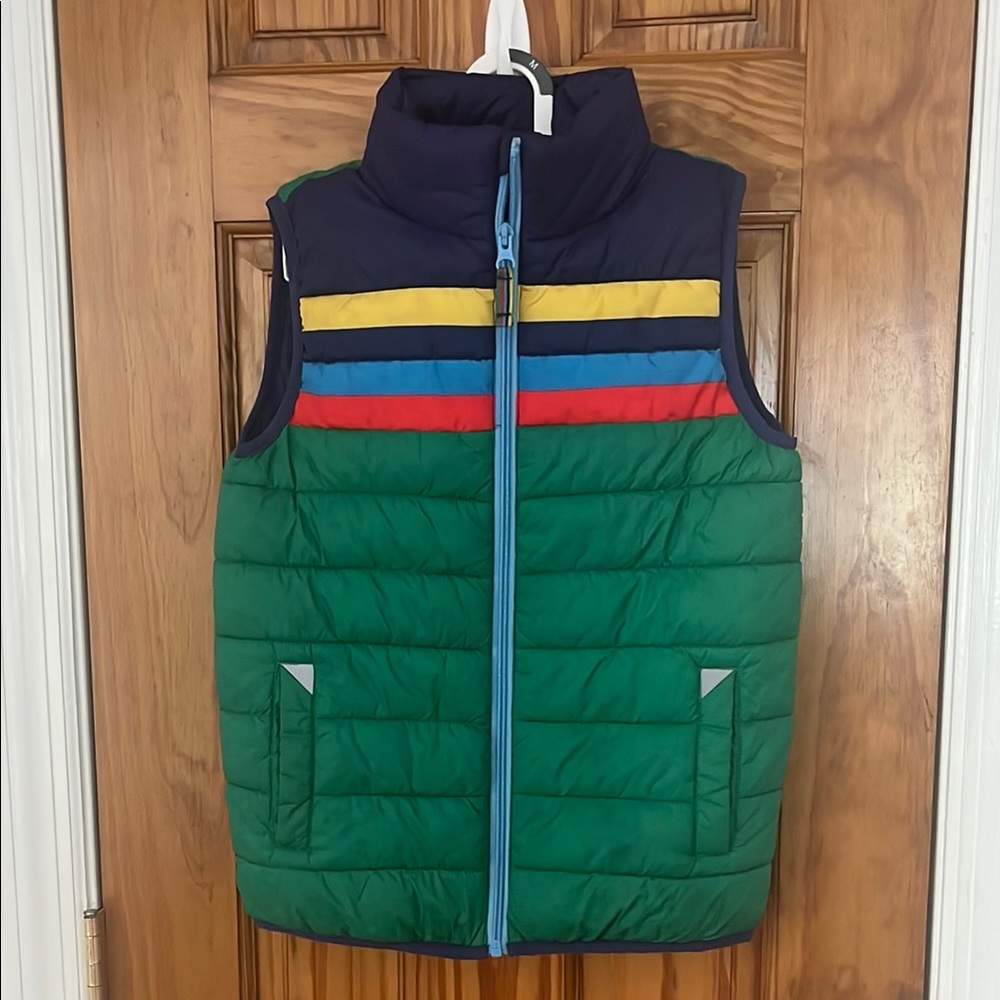 Mini Boden rainbow vest